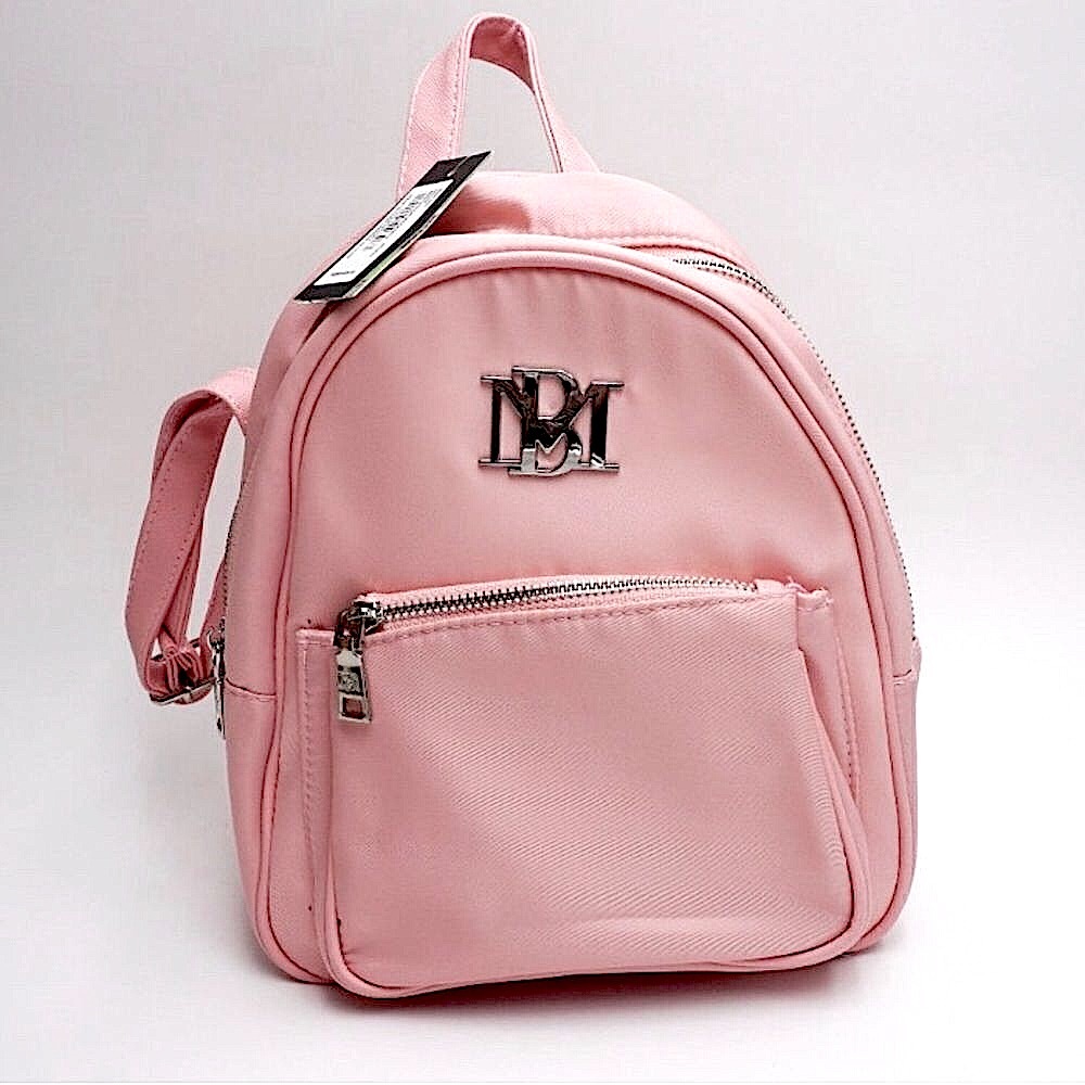 NWT🎄 Badgley Mischka mini backpack in soft pink